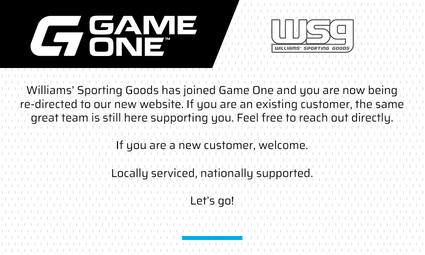 Game One - Williams Sporting Goods