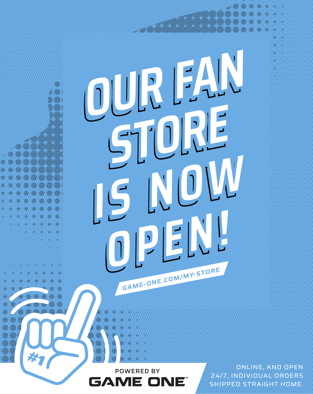 Our Fan Store Is Now Open - Powered By Game One