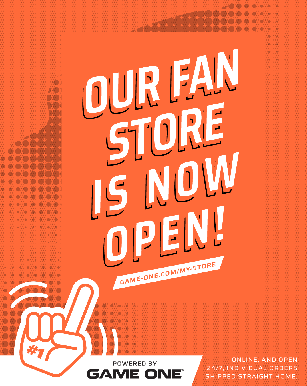 Our Fan Store Is Now Open - Powered By Game One