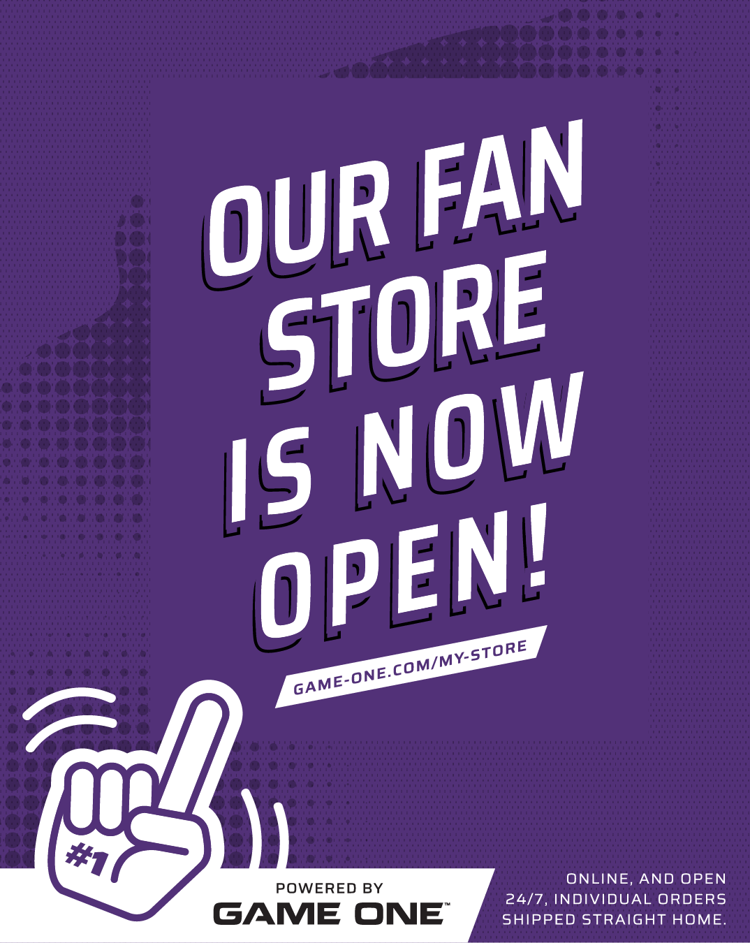 Our Online Fan Store Is Now Open - Powered By Game One