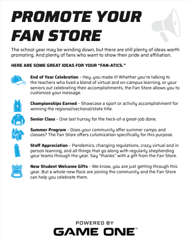 Promote Your Fan Store