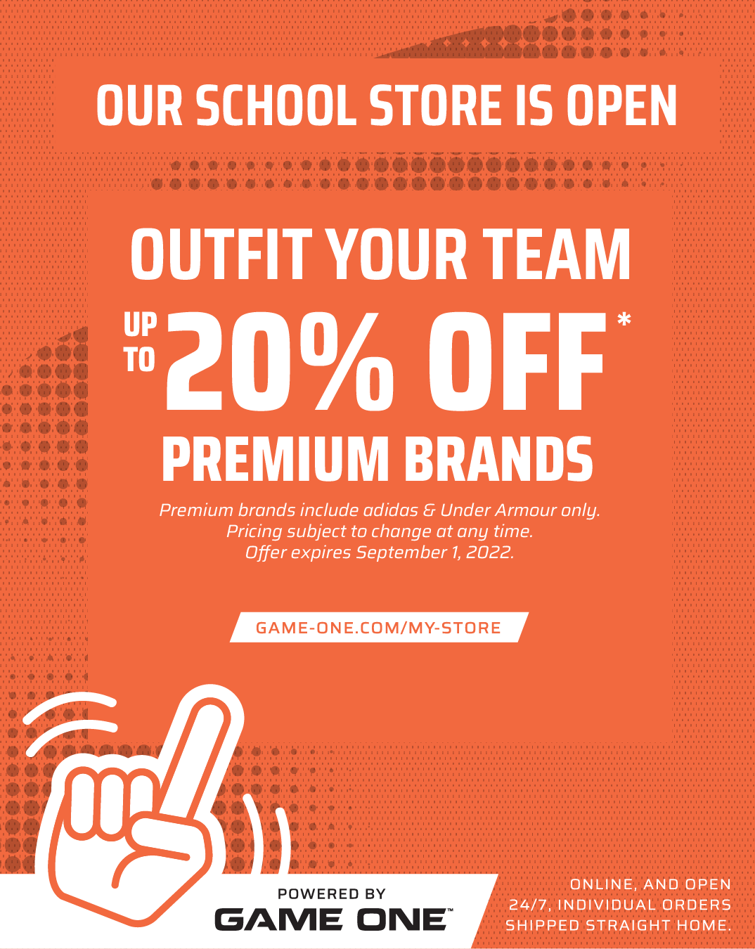 Our School Store is Open - Powered By Game One