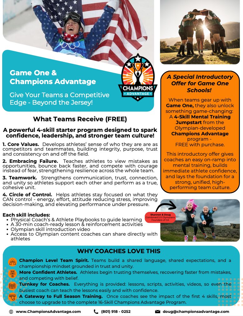 Champions Advantage x Game One